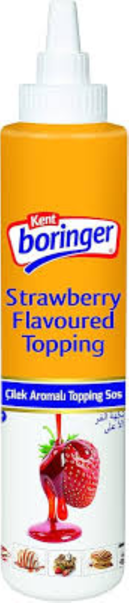 KENT BORINGER STRAWBERRY TOPPING SAUCE 750ML